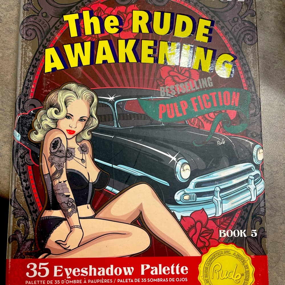 Rude awakening eyeshadow pallette
